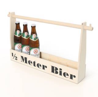 1/2 Meter Bier mit persönlicher Gravur