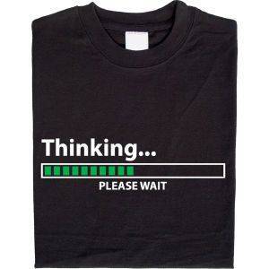 Animiertes Thinking Shirt