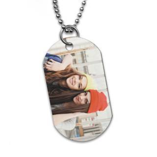 Dog-Tag-Anhänger mit Foto