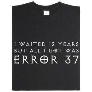 Fair gehandeltes Öko-T-Shirt: Error 37