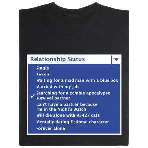 Fair gehandeltes Öko-T-Shirt: Relationship Status