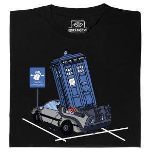 Fair gehandeltes Öko-T-Shirt: TARDIS Parking Only