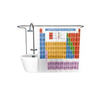 Periodensystem Duschvorhang