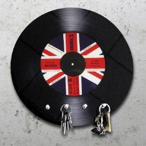 Schallplatte Union Jack - Schlüsselbrett