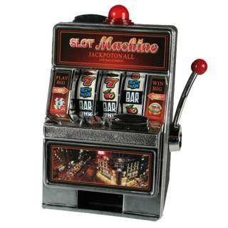Spielautomat - Die Spardose für Zocker